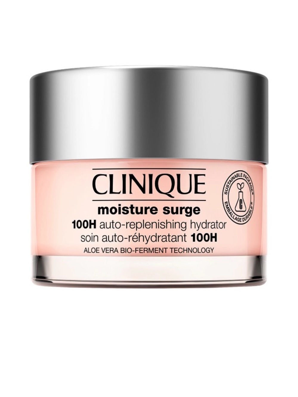 Clinique Moisture Surge Hydrator - Silver Cap, Pink Jar